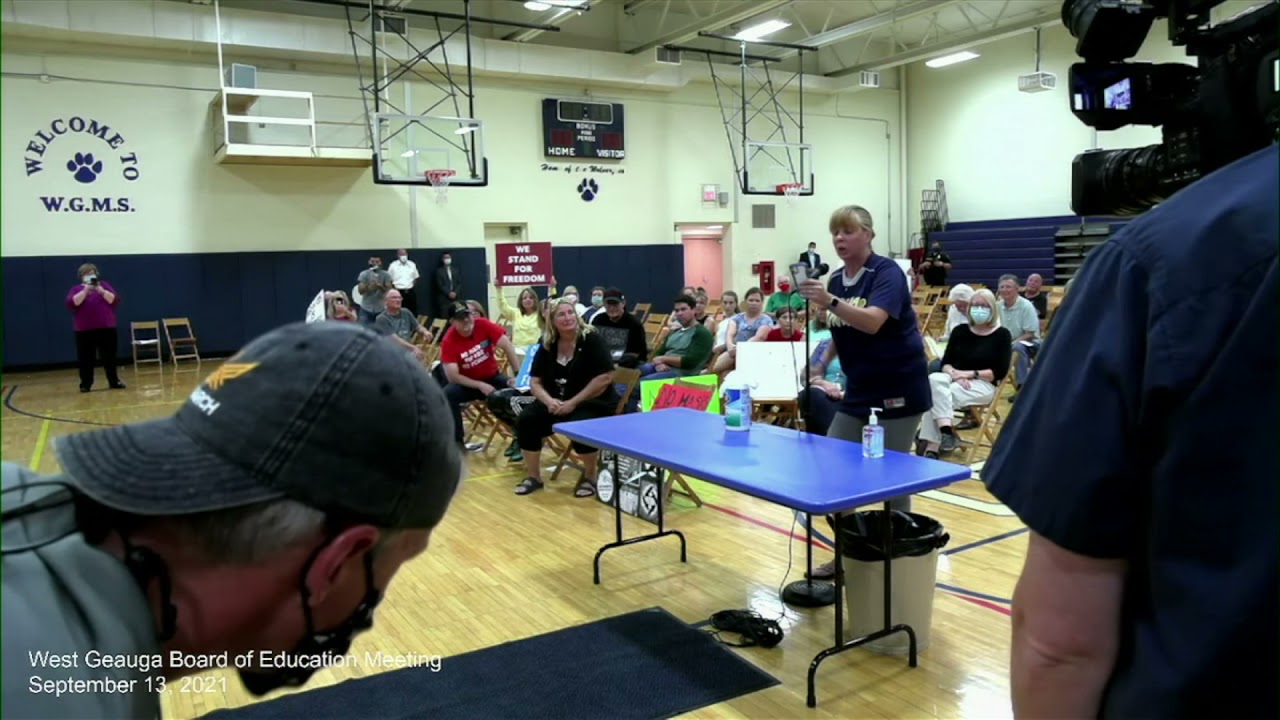 Parents clash over mask mandate during West Geauga school board meeting