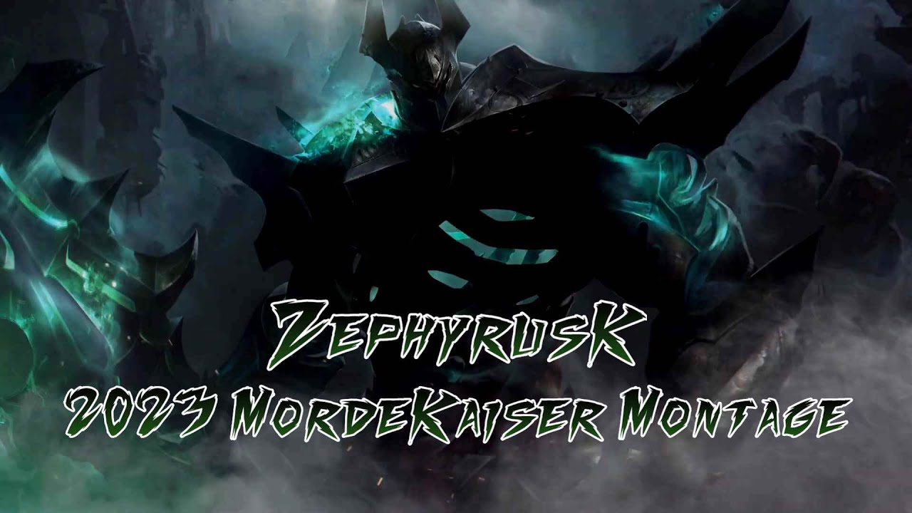 2023 제피루스 모데카이저 하이라이트 / ZephyrusK Mordekaiser Highlights (재업)
