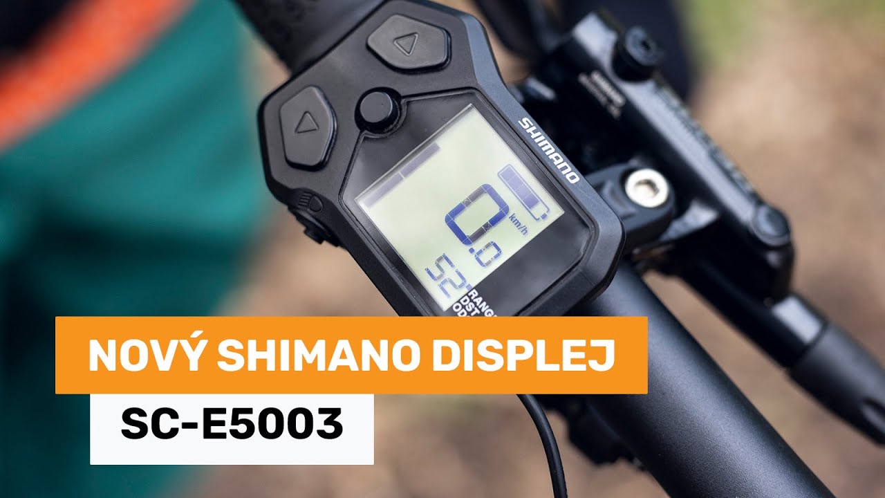 Nový Shimano displej - výhody a nevýhody modelu SC-E5003