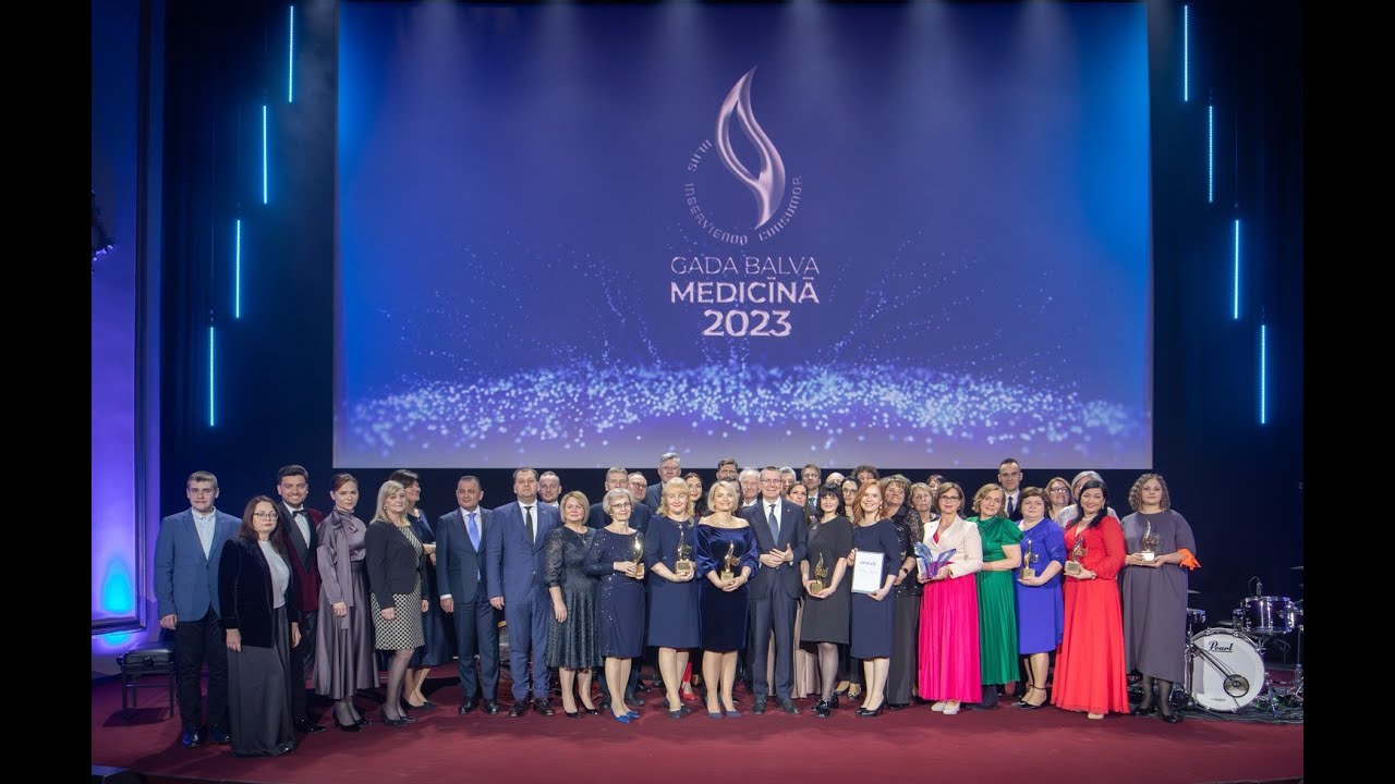 GADA BALVA MEDICĪNĀ 2023 svinīgā ceremonija