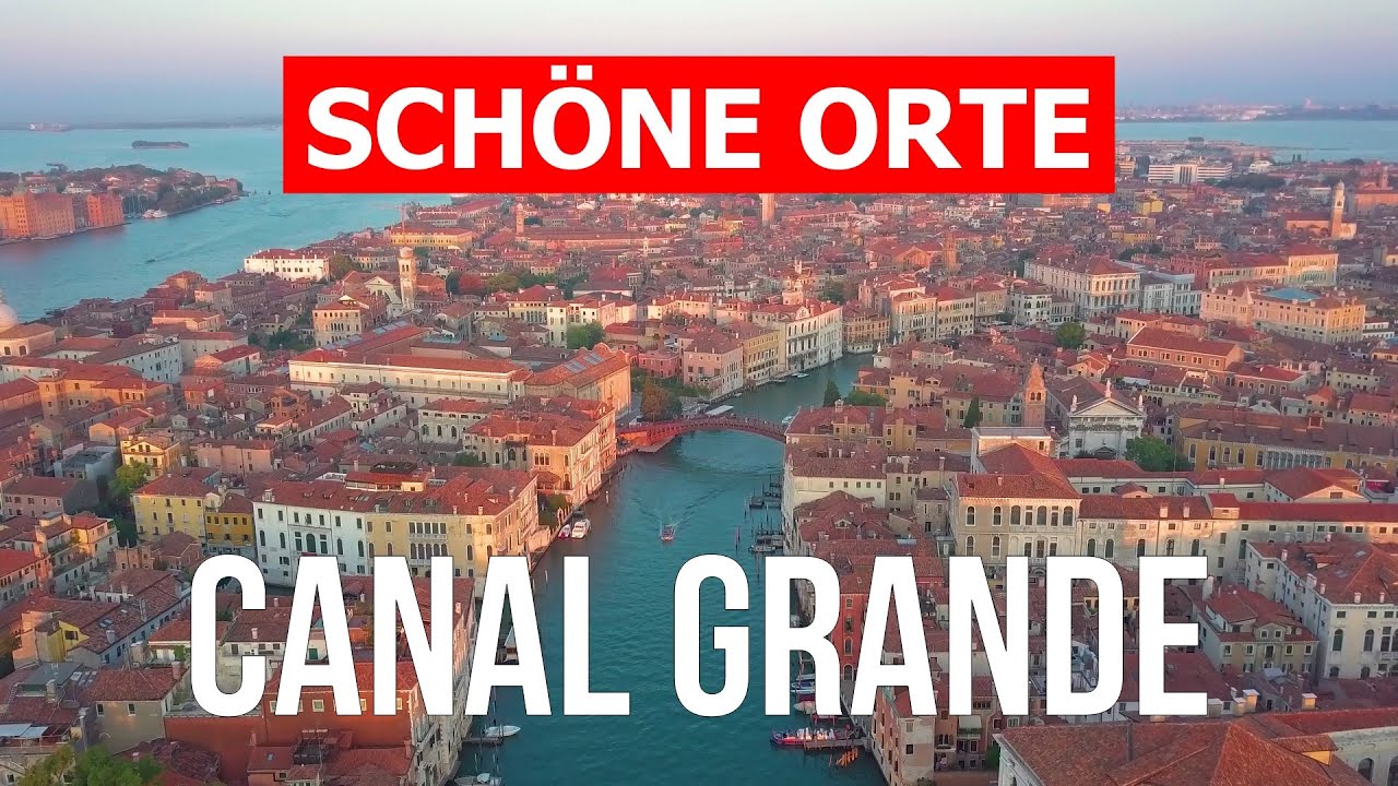 Canal Grande in 4k. Italien, Venedig zu besuchen