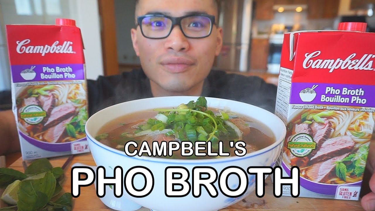 Campbells PHO BROTH *REVIEW - Will it Pho?!?!!
