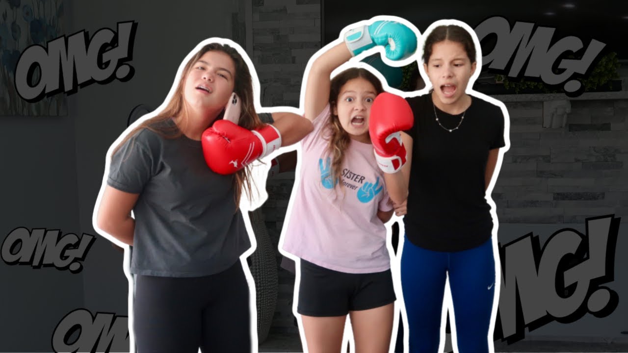 LAST TO TAKE OFF THE PUNCHING GLOVES WINS $$$ | SISTER FOREVER