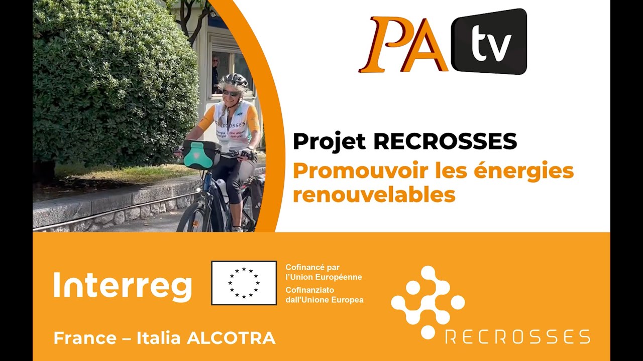 Projet RECROSSES : promouvoir les énergies renouvelables
