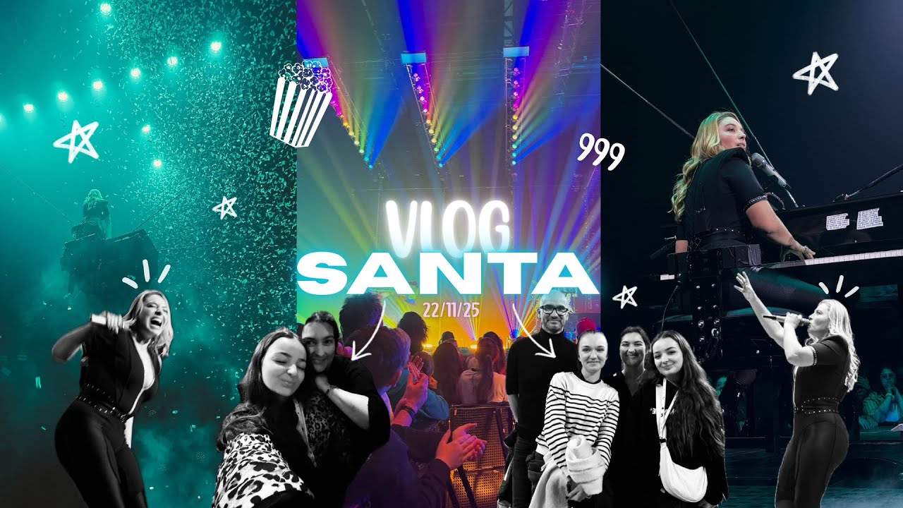 Vlog concert de Santa à Poitiers / 22.11.2025
