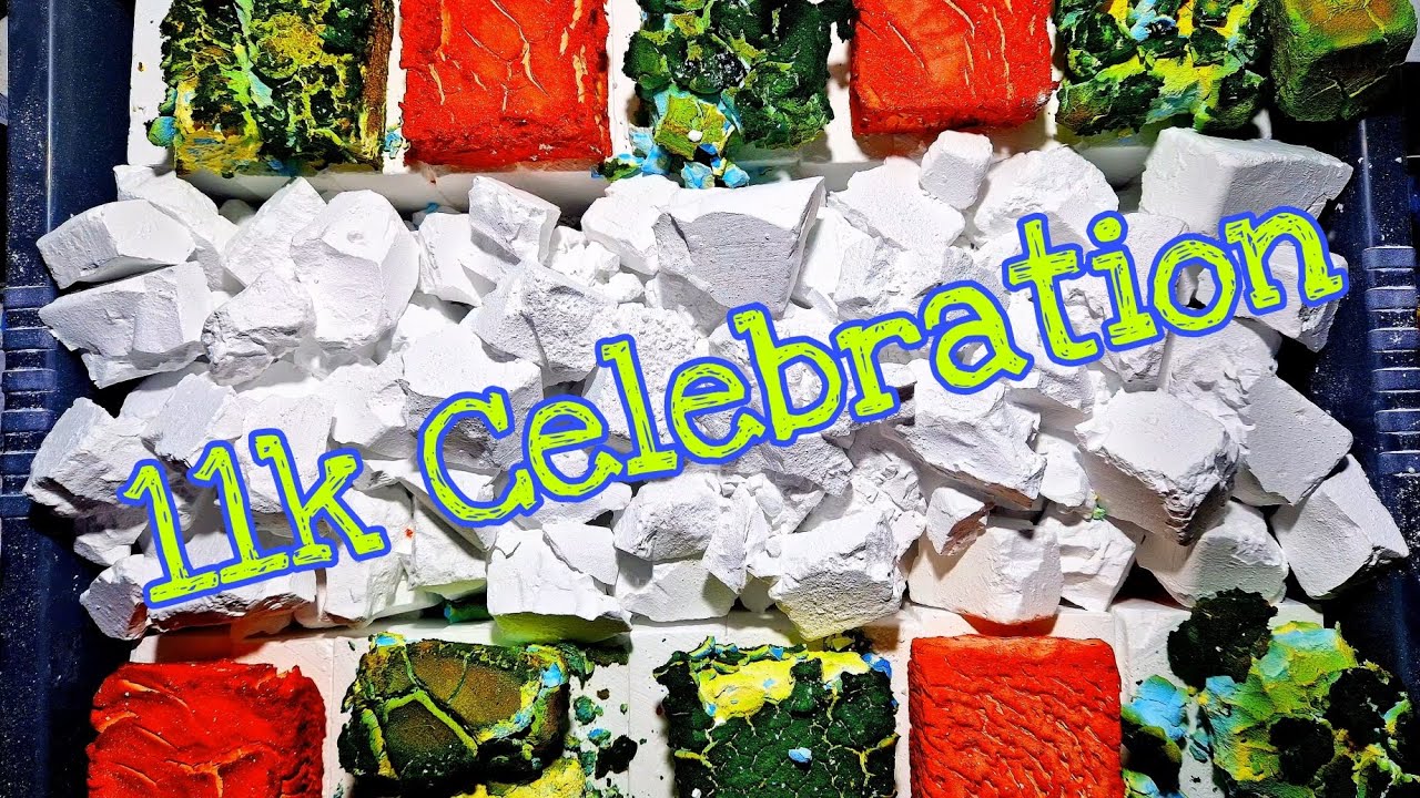 11k Gym Chalk Celebration | MASS CRUSH | Flaky Citric Acid | Plain Jane | Powder Play