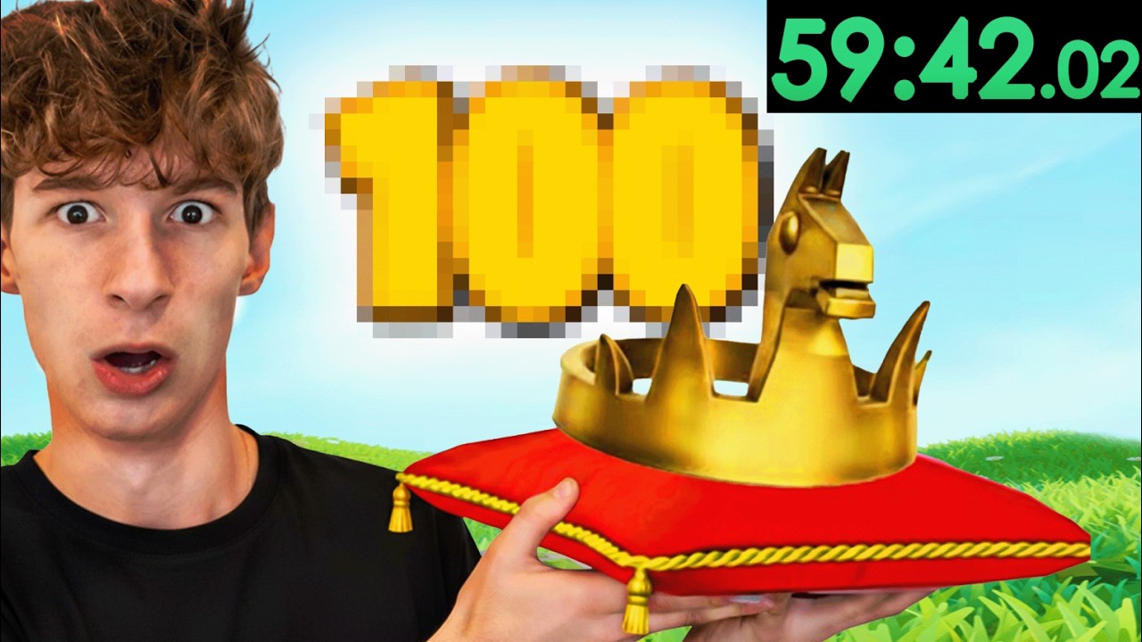 Mennyi GYŐZELMET Tudok Szerezni 1 ÓRA Alatt Fortnite-ban?