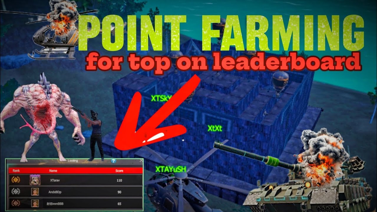 TOP ON LEADERBOARD// HACKER SERVER #lastislandofsurvival #xtgamerz @LIOSofficial 