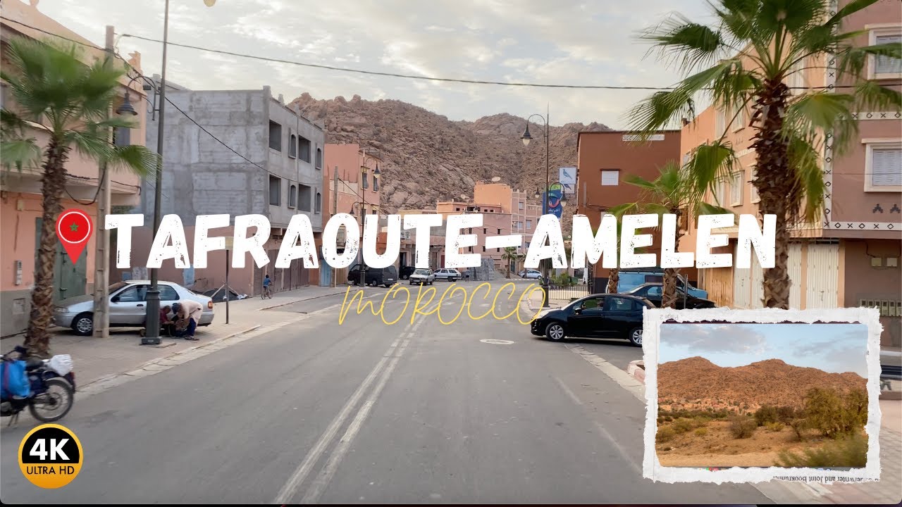 ⛰️Tafraoute-Amalen 🇲🇦طريق بين أملن و تافراوت ⛰️✨جبال أطلس الصغير 🌞 