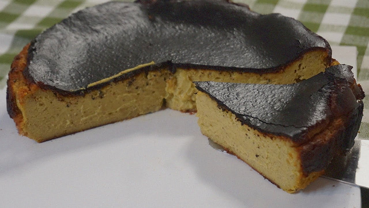 5가지 재료로 만드는 피스타치오 바스크 치즈케이크 레시피 🍰 Pistachio Basque Cheesecake with Just 5 Ingredients