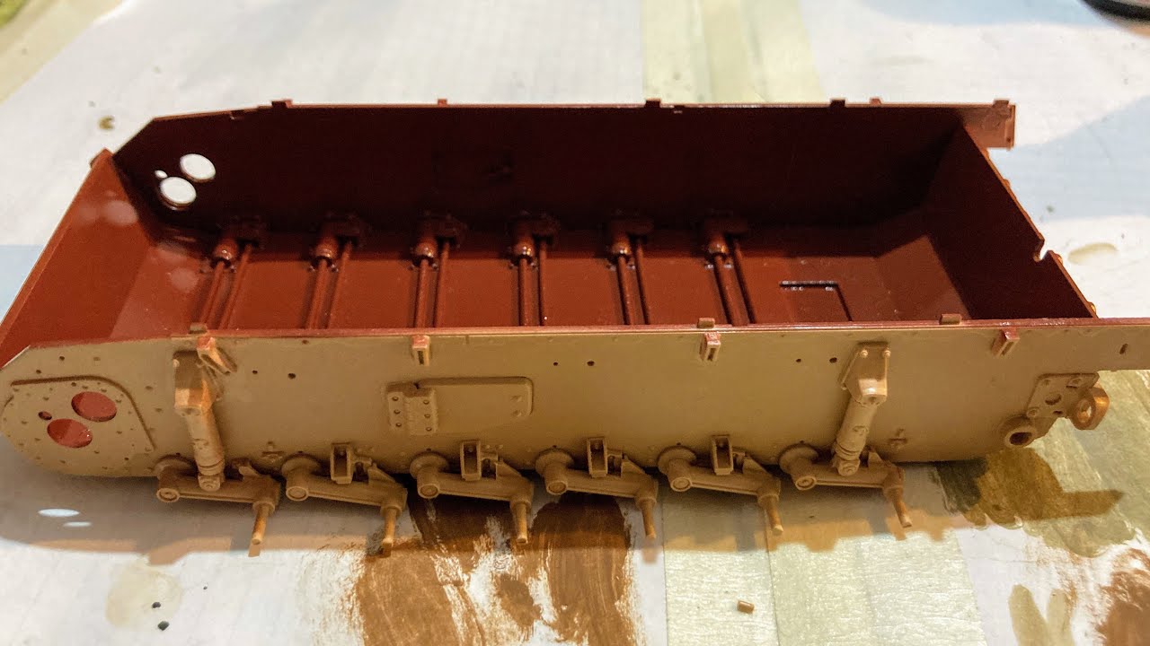 Ryefield Model Panzer III Torsion bar suspension. Great stuff from RFM