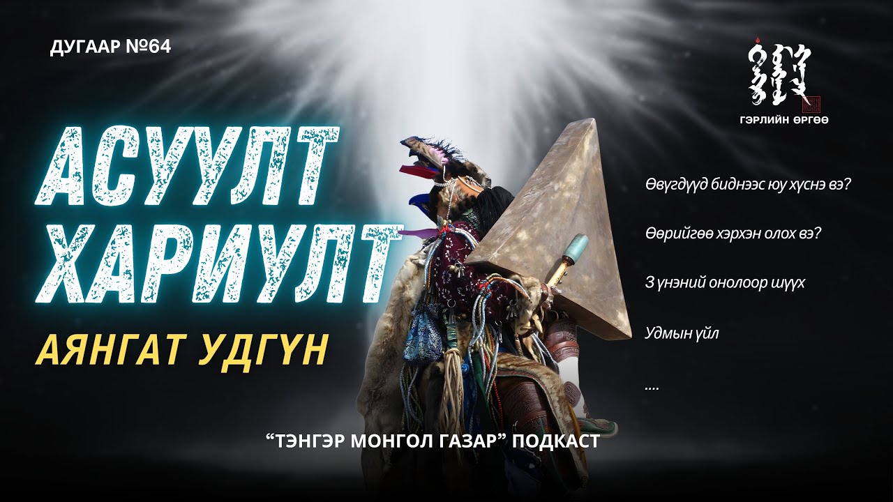 #64. Асуулт Хариулт - АЯНГАТ УДГҮН | Тэнгэр Монгол Газар