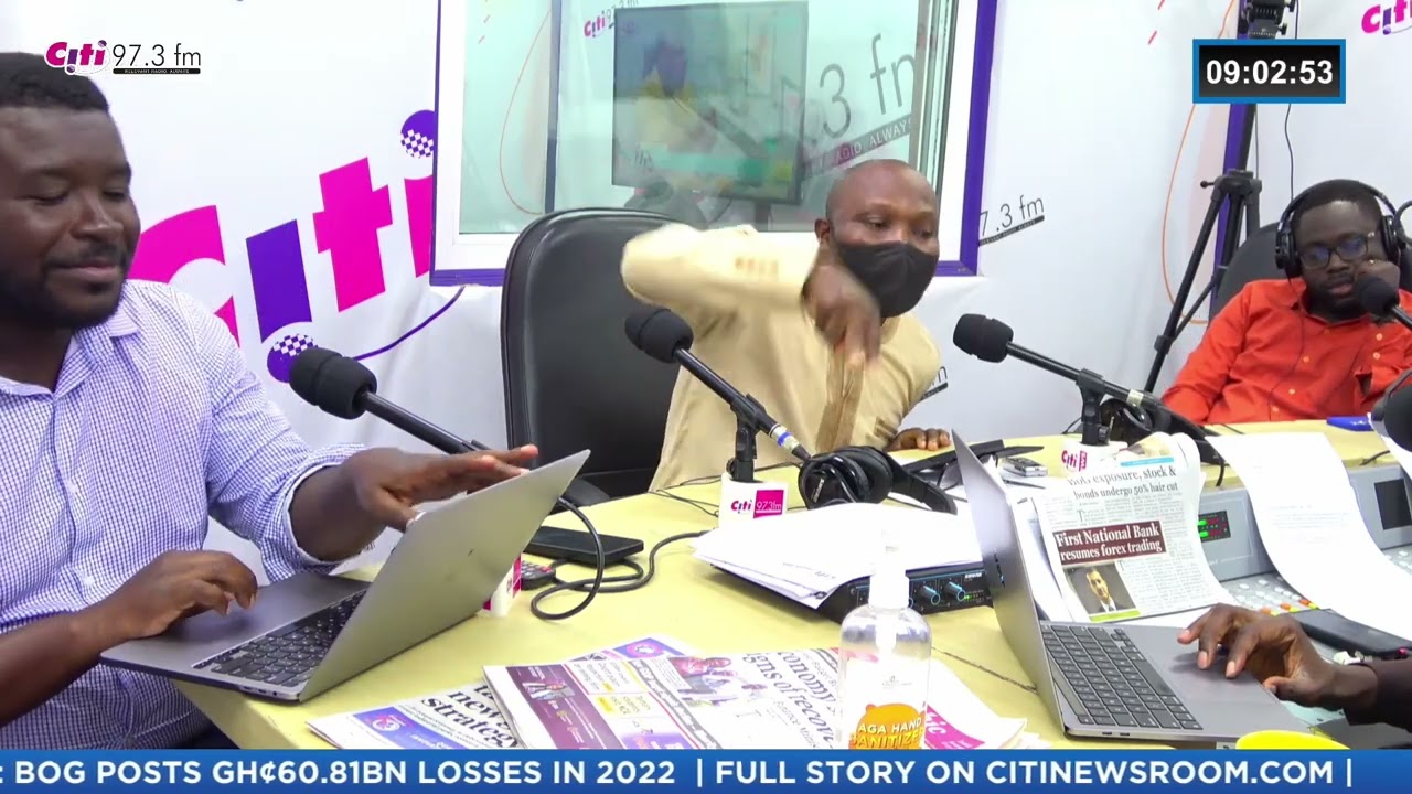 Watch Richard Dela Sky's heated rant over the Gh¢60bn loss suffered by the Bank of Ghana | #CitiCBS