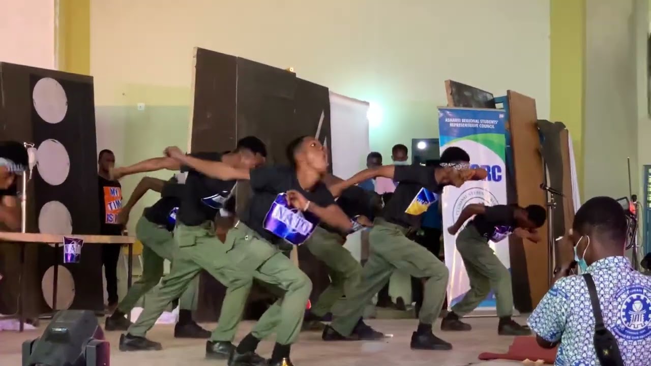 Asanteman Senior High massive performance at ARSRC talefest finals at KNUST…….🔥🔥🔥💙
