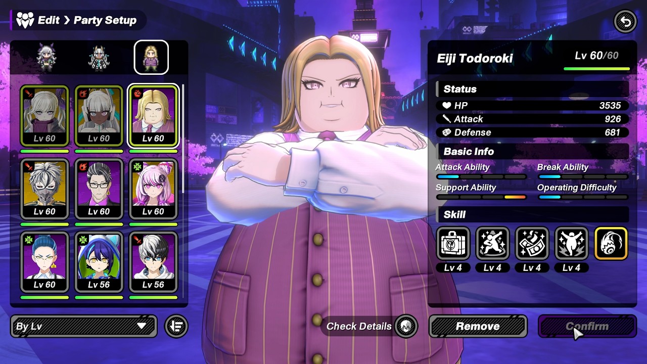 [TRIBE NINE] Eiji Todoroki's Party Join/Lead and Rift Lines