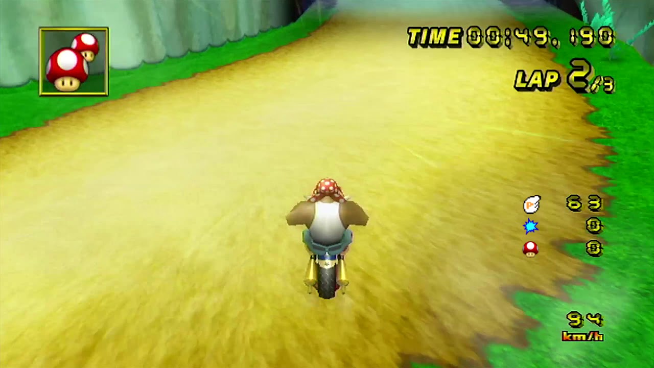 【MKW WR】 Mushroom Gorge (No Glitch) - 1:41.049 - Luke