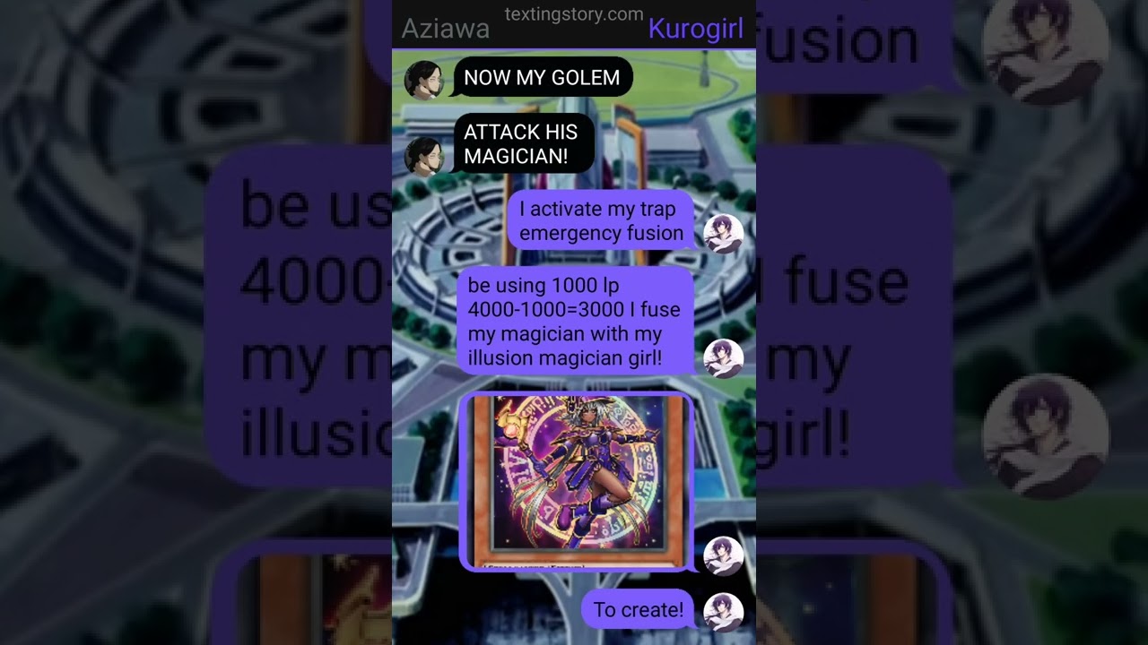 Yu-Gi-Oh zero mha texting story pt3 DSJpt2