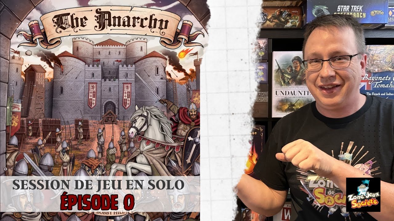Session de jeu en solo de The Anarchy - Épisode 0