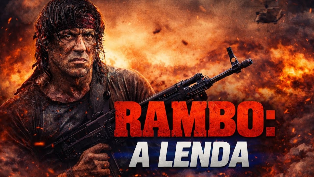 SYLVESTER STALLONE em RAMBO: o SOLDADO que virou LENDA