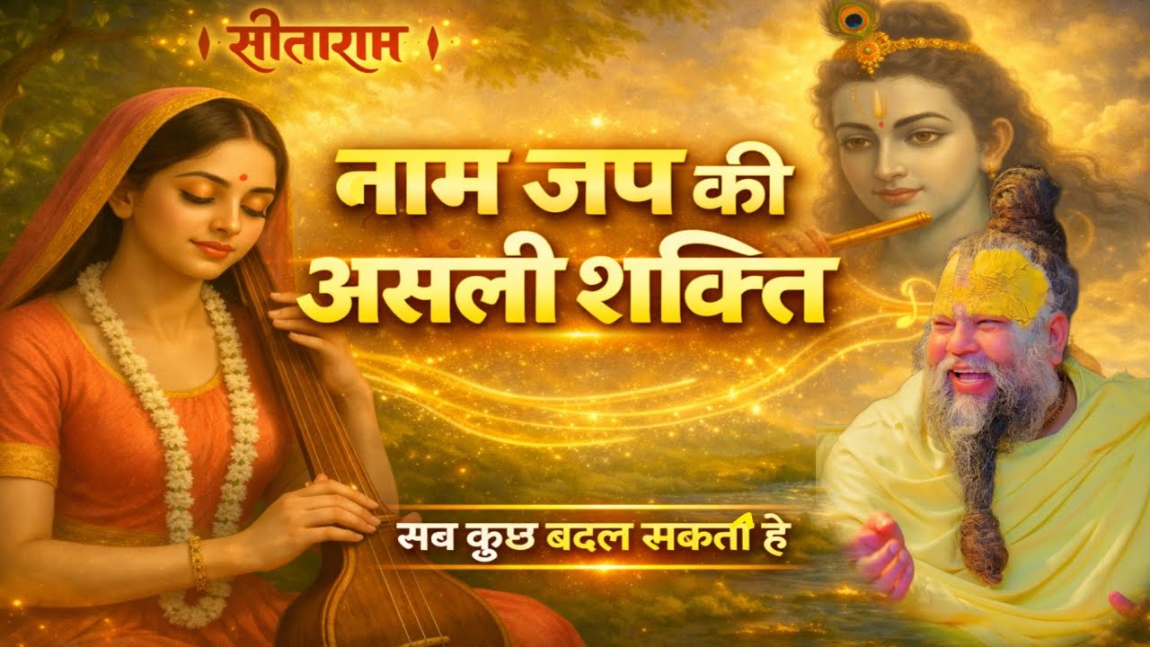 नाम जप की असली शक्ति,, सब कुछ बदल सकती है Premanand Ji Maharaj satsang !! Radhe radhe 2026.#bhakti 
