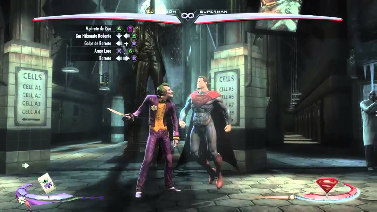 Injustice - Tutorial de Combos: The Joker