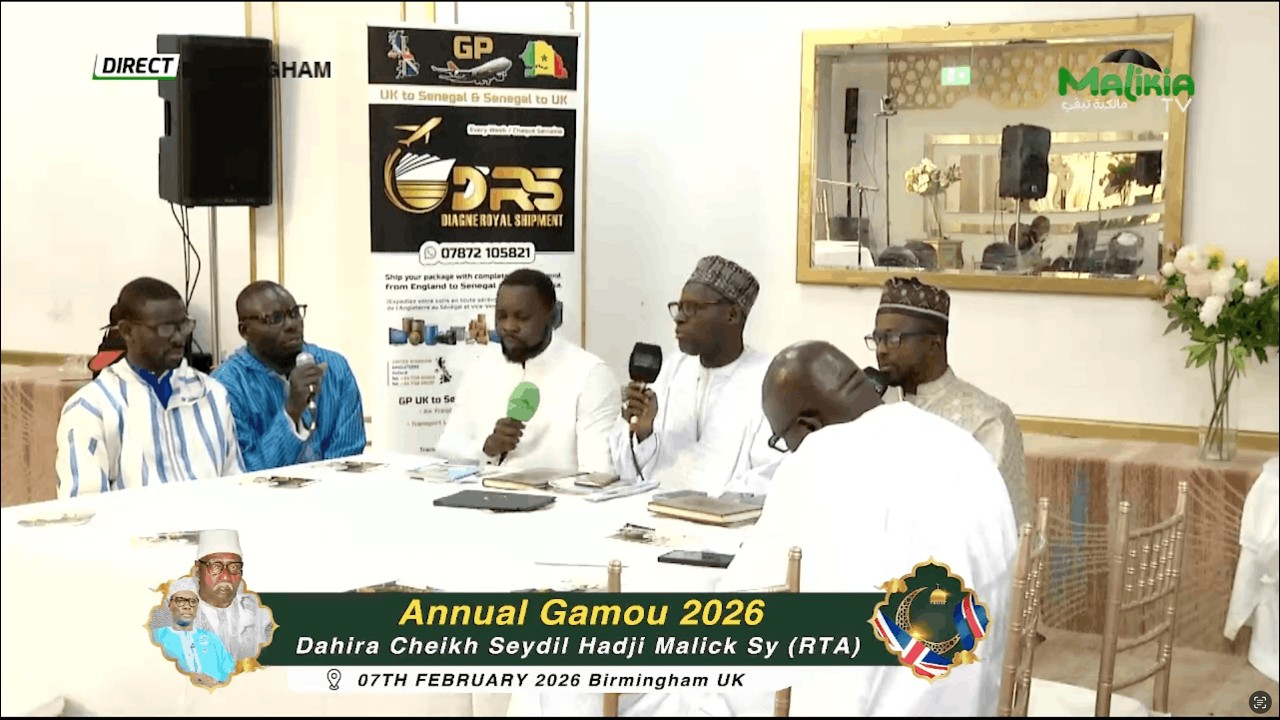 🔴[ DIRECT  BIRMINGHAM ] GAMOU ANNUAL BIRMINGHAM | SAMEDI 07 FÉVRIER 2026