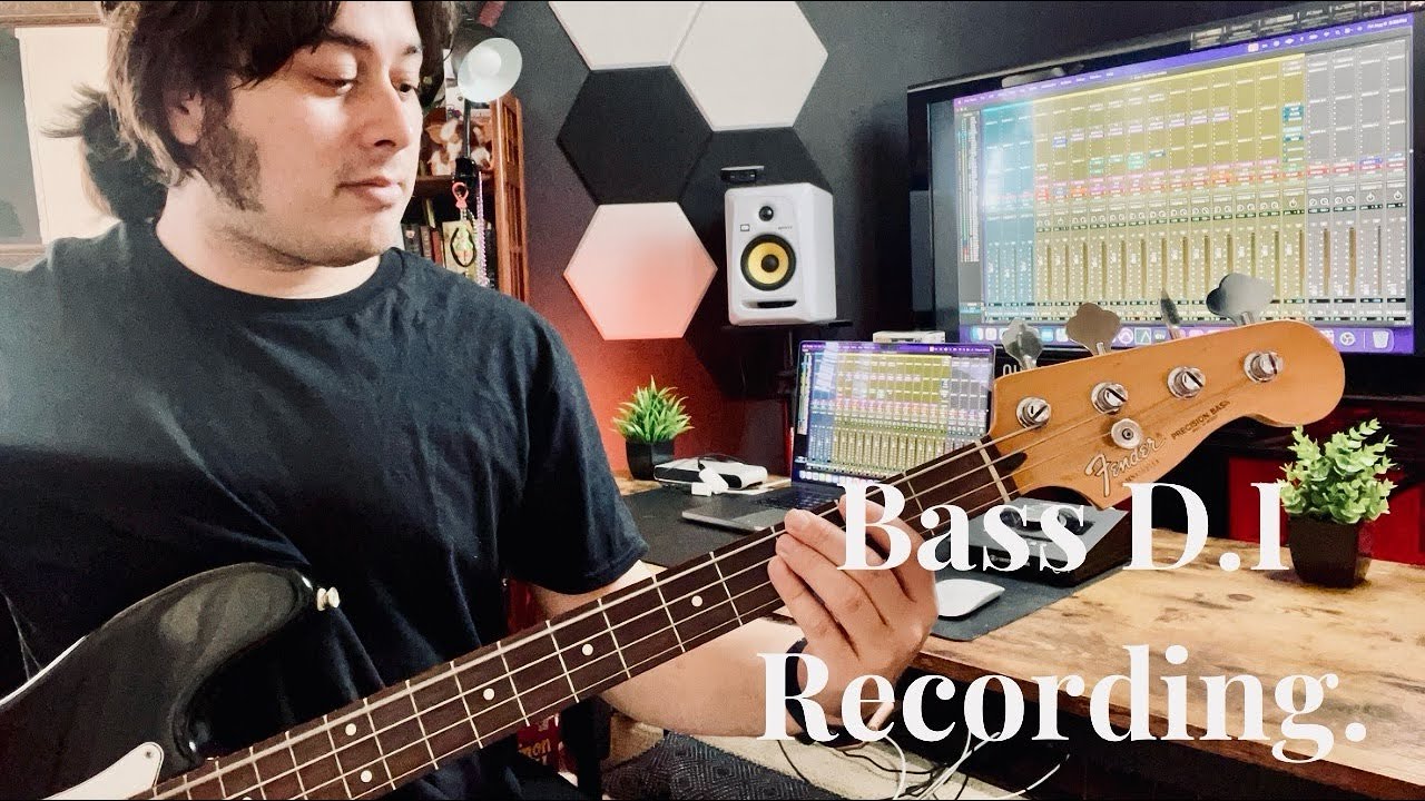 How I Record Bass Without an Amp (Recording Bass D.I.)