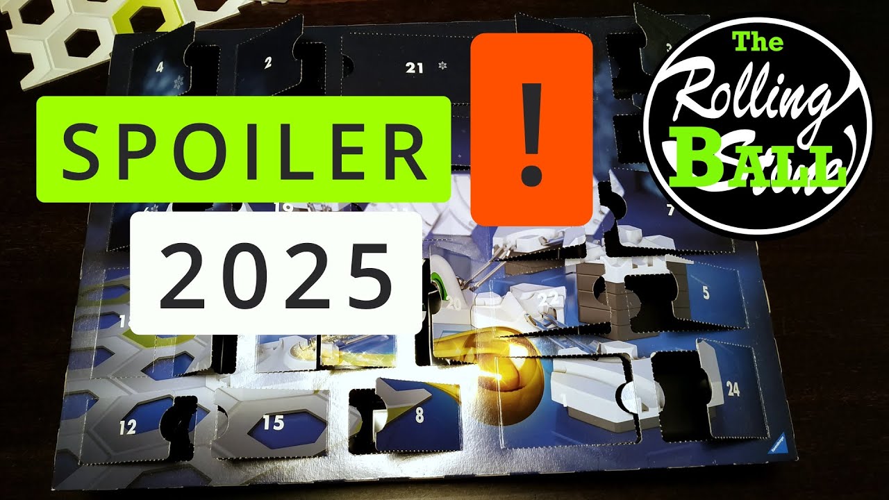 Gravitrax ADVENT CALENDAR 2025: What you GET - and what to BUILD! (Full UNBOXING Spoiler!)