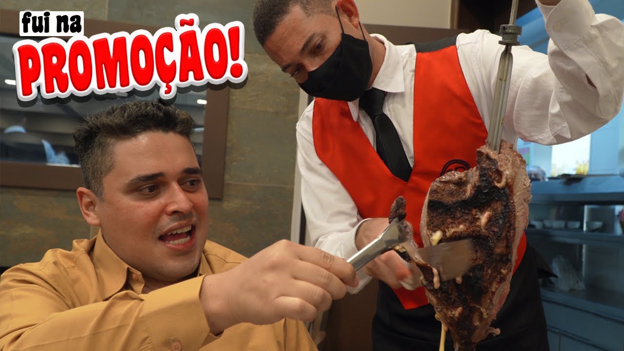 CHURRASCARIA NOVA NA CIDADE - Fui na Promoção! - JP Steakhouse