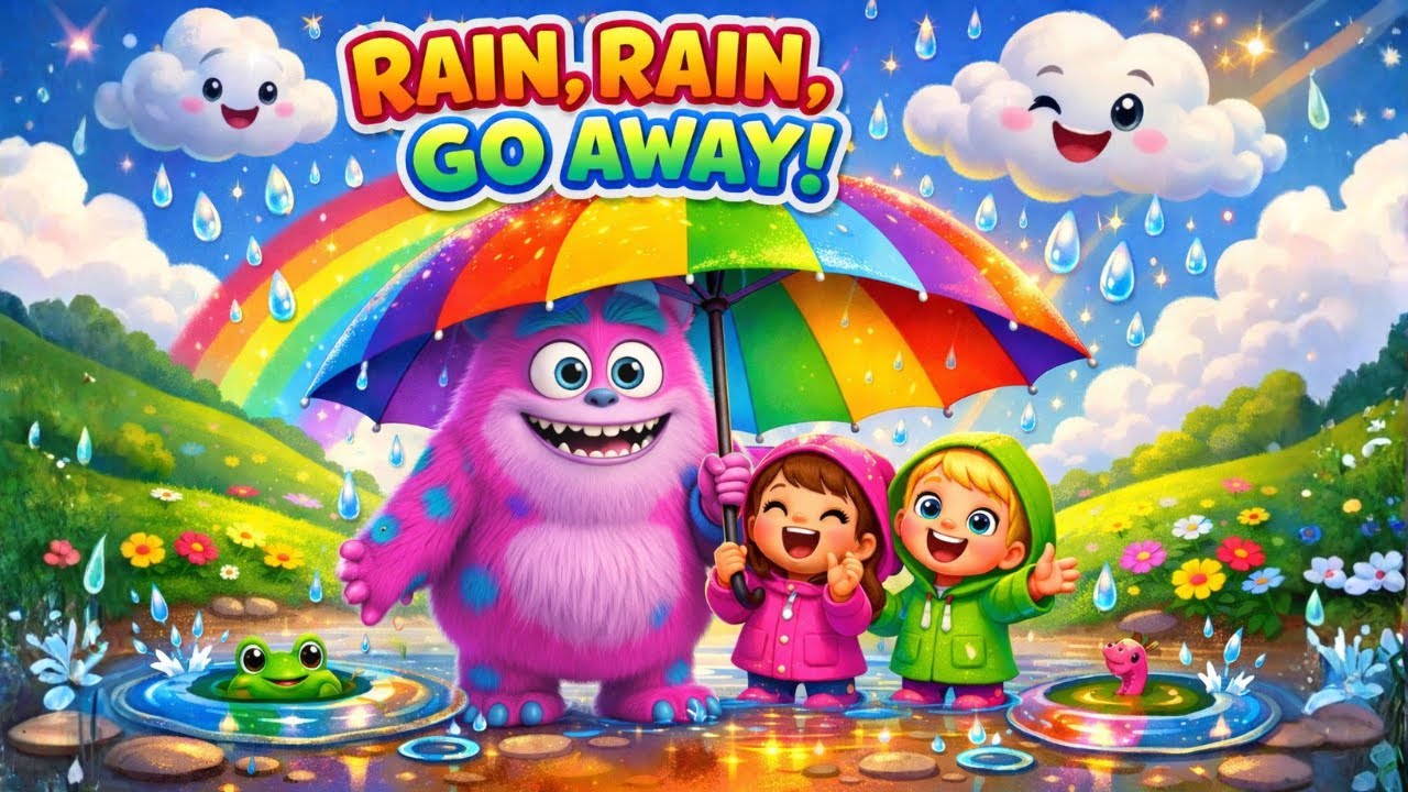Rain Rain Go Away Kids Song | Kids Rain Songs | Children Rhymes 2026