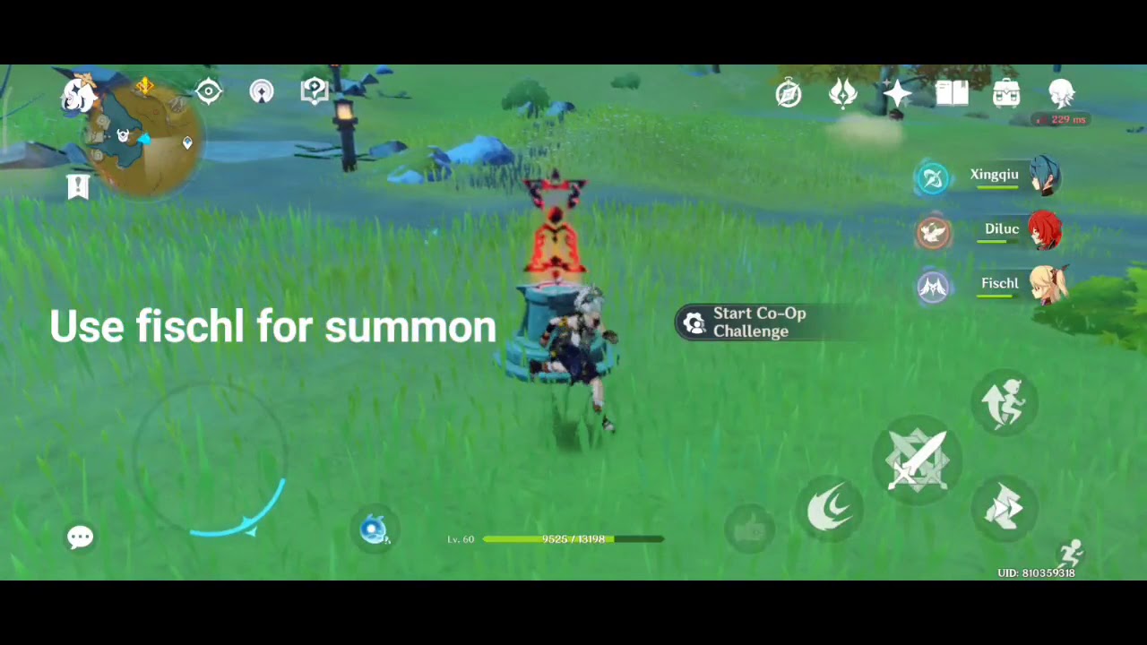 How to solo in every coop quest in Genshin Impact using Fischl