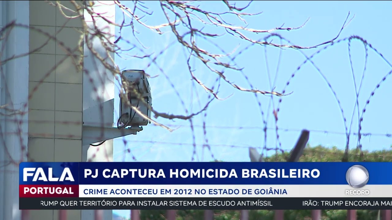 PJ captura homicida brasileiro