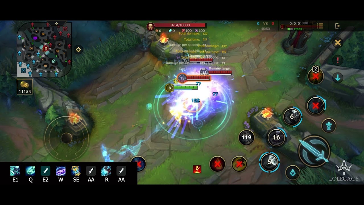 WILD RIFT - Ekko Stasis Engage Combo