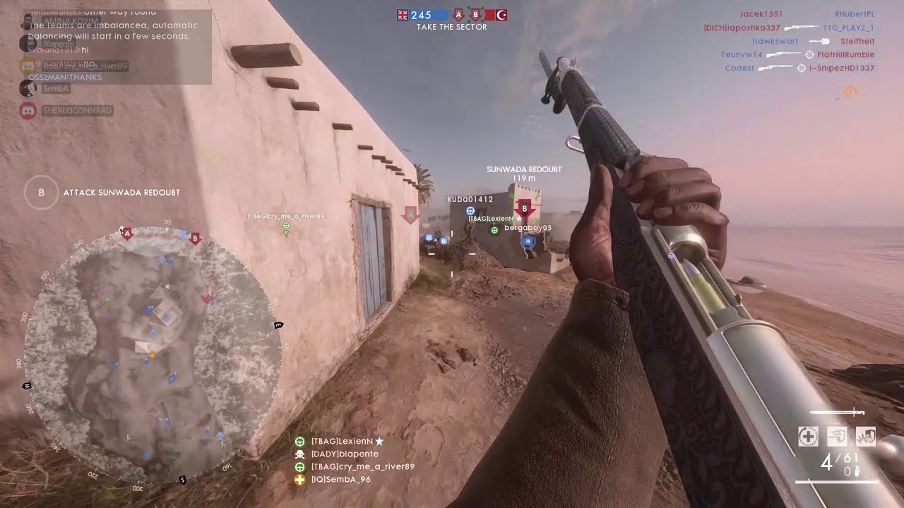 Battlefield 1: killstreaks with the underrated General Liu Rifle (single action rifle mode)
