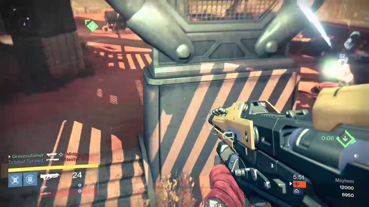 Destiny Crucible - Titan Fist of Havoc off the Map!