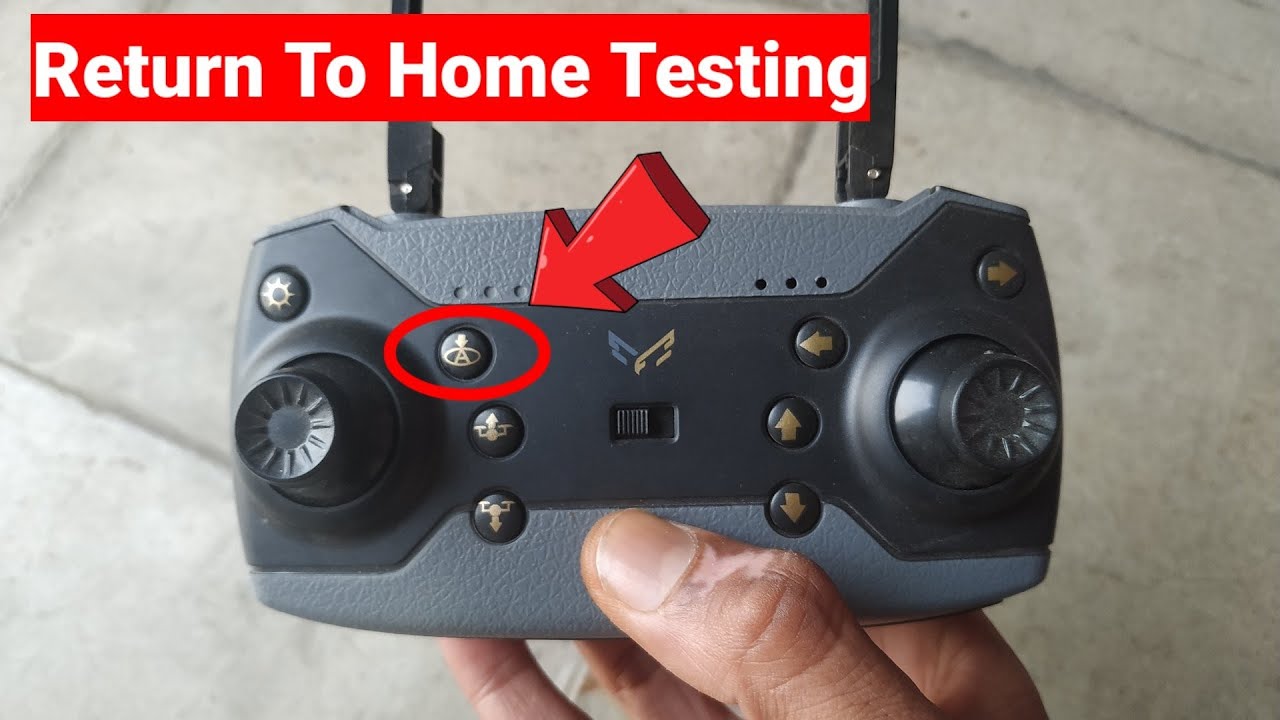 Drone पागल हो गया 😜 Drone Return To Home Button Testing