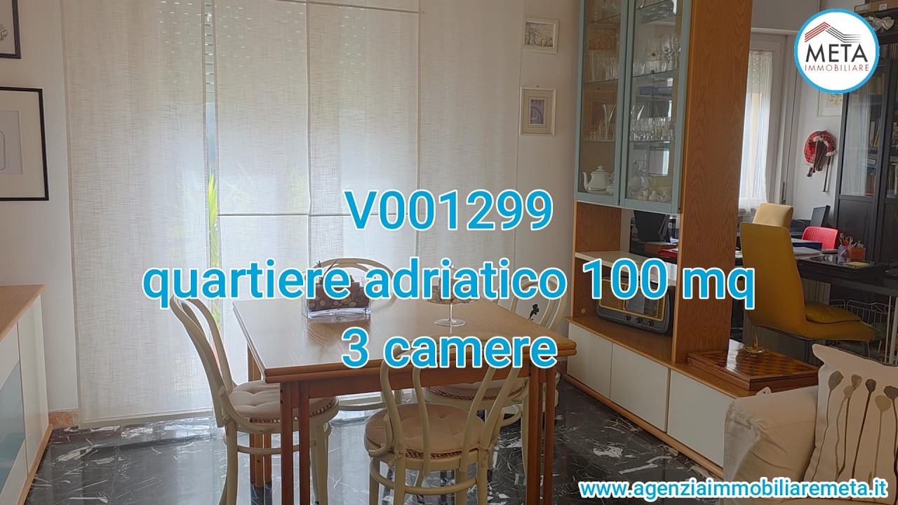V001299 - quartiere Adriatico Ancona 100 mq 3 camere