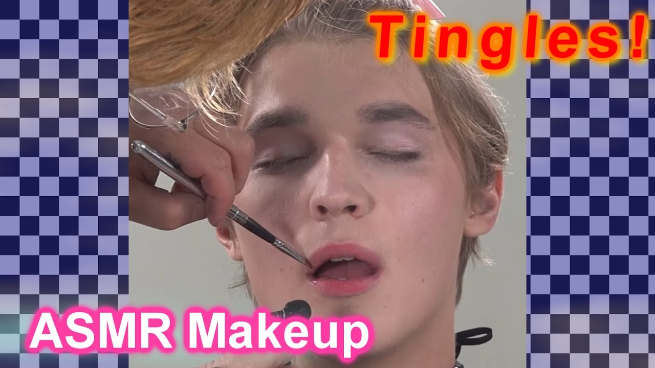 Мужской макияж ASMR