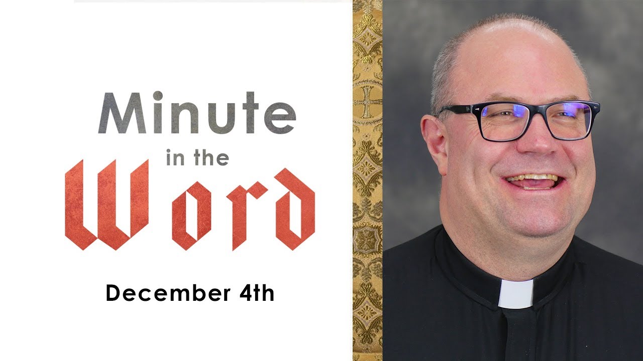 Minute in the Word - Dec. 4th | @ArchEdmonton