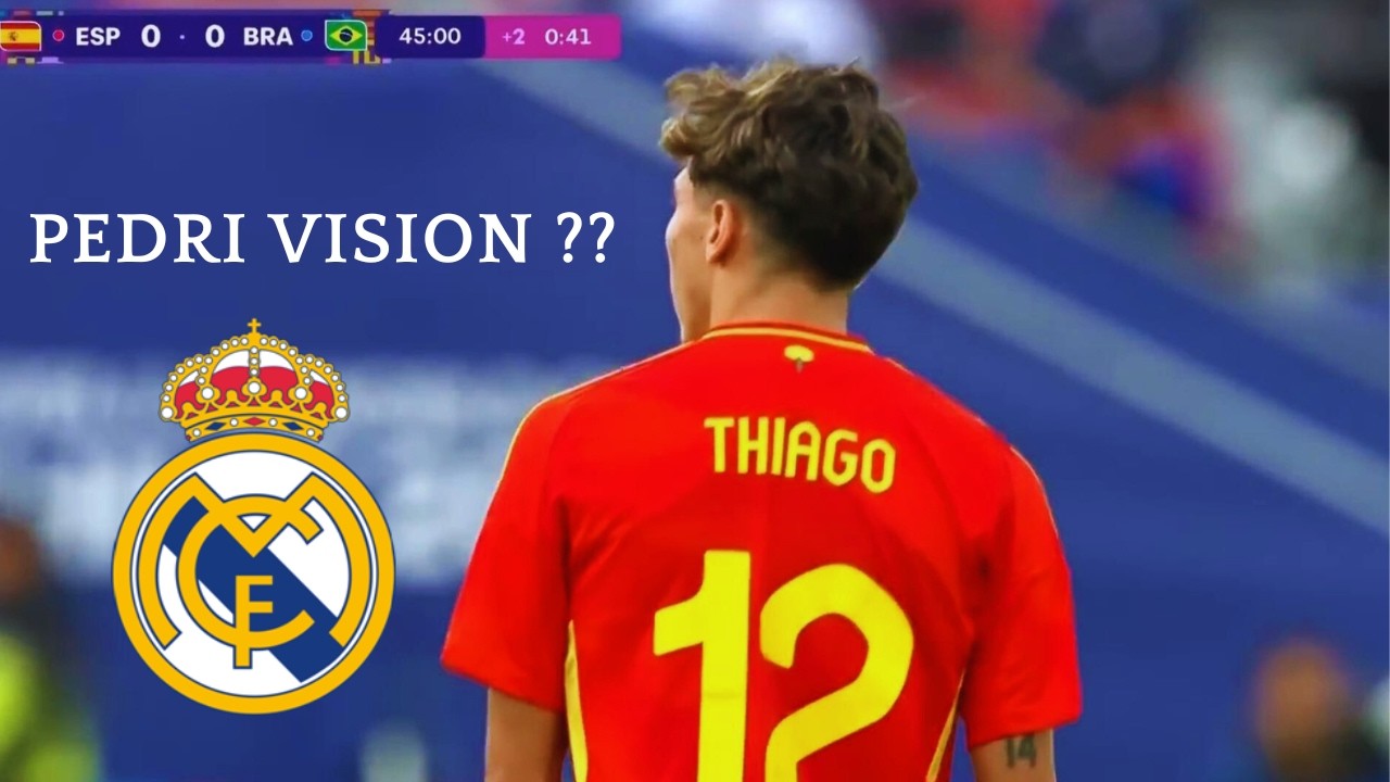 Thiago Pitarch VS Brazil U 20 - Real Madrid Future Star ??