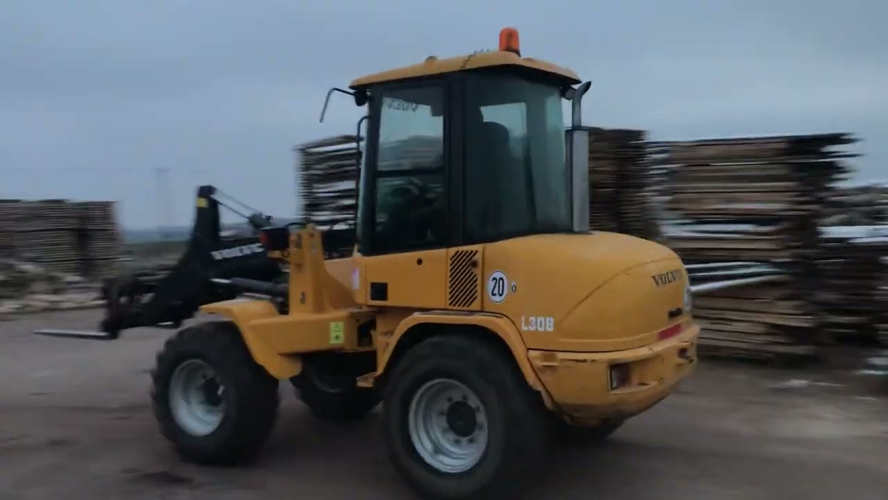 Test Ładowarka Volvo L30 Pro rok 2006, Najlepsze Maszyny Budowlane tel 885-585-279