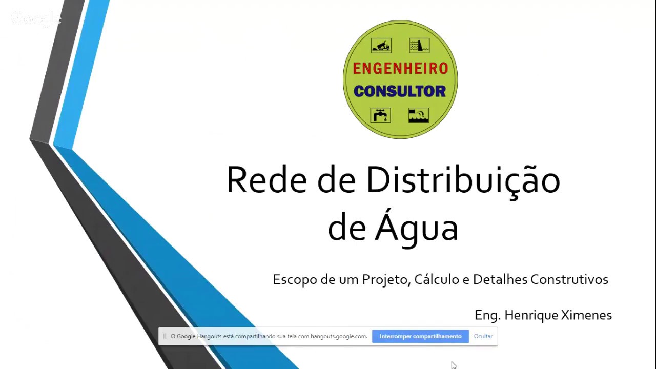 Redes de Distribuição de Água - Escopo de Projeto