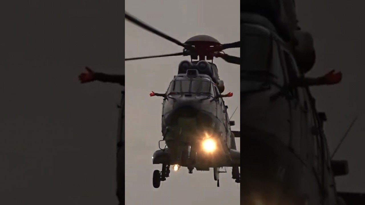 Swiss Air Force - The Waving Super Puma #helicopter #aerospatiale #aviation
