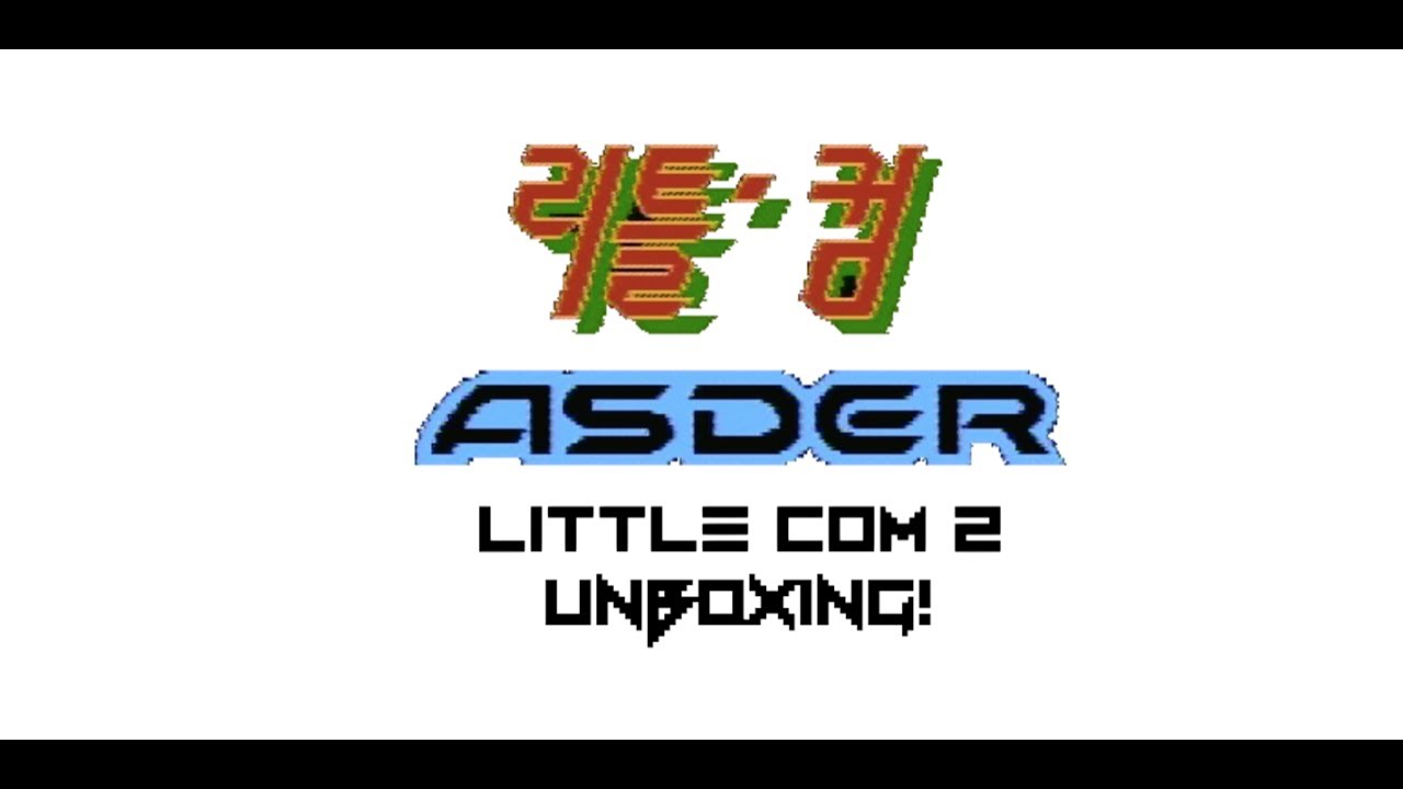 Little Com 2 (리틀컴 2, Asder PC-95) Unboxing!