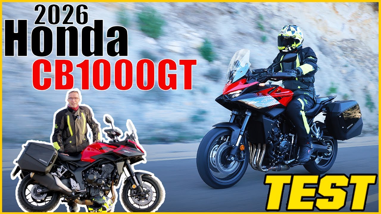 Тест-мотор | Honda CB1000GT 2026 года | Обзор