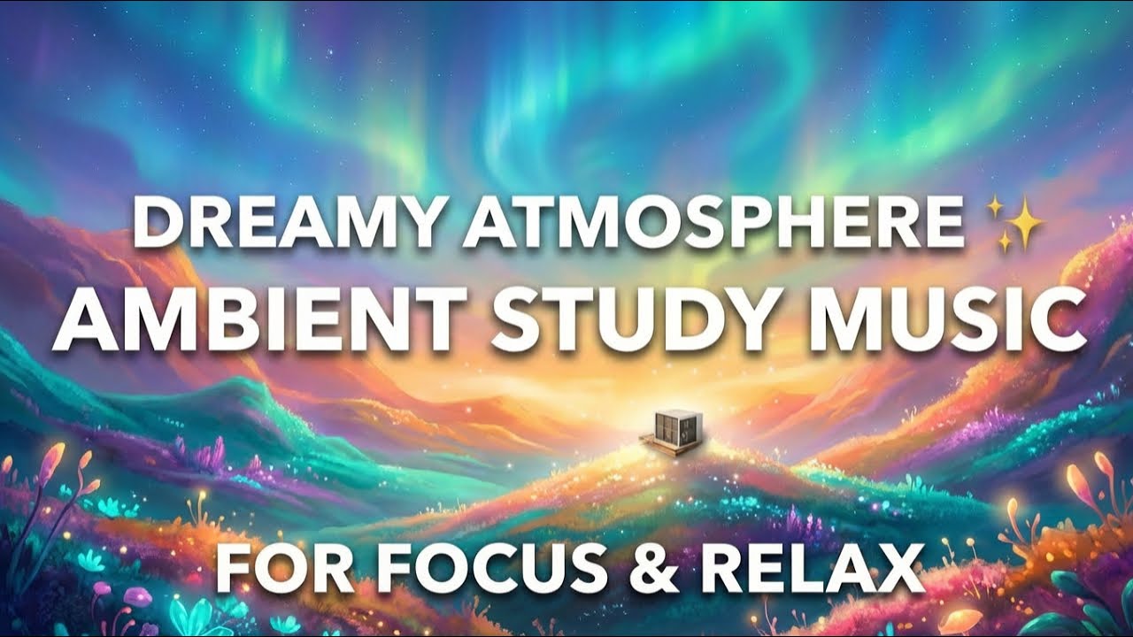 Dreamy Atmosphere ✨ Ambient Study Music for Focus & Relax #study #relax #focusmusic #studymusic