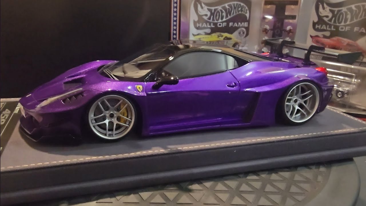 1/18 ARES 458 FERRARI, ограниченная серия из 10 экземпляров в формате 4K 🔥🔥