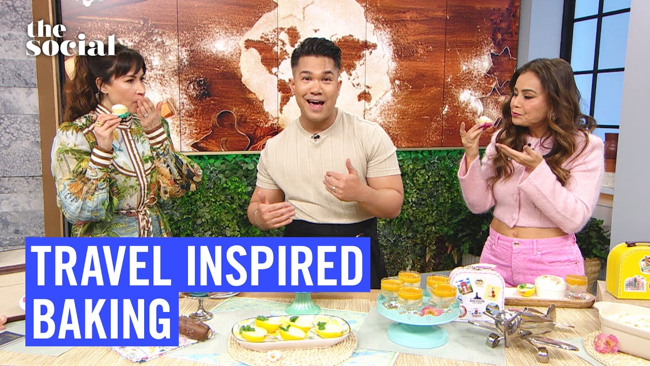 Pack Your Travel Dreams Into Your Baking! | The Social