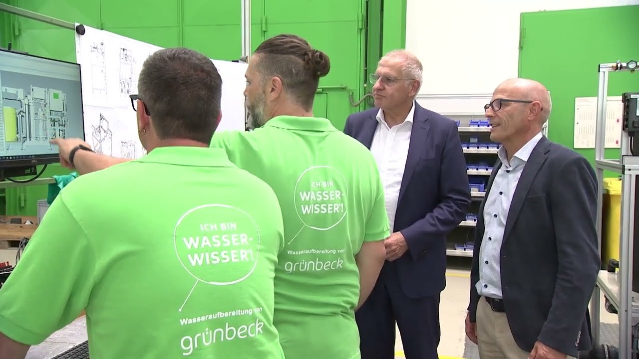 Neue Maßstäbe bei der Wasseraufbereitung für die  Produktion von grünem Wasserstoff