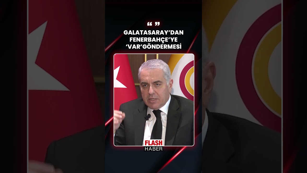 Galatasaray'dan Fenerbah&ccedil;e G&ouml;ndermesi | 13.03.2026